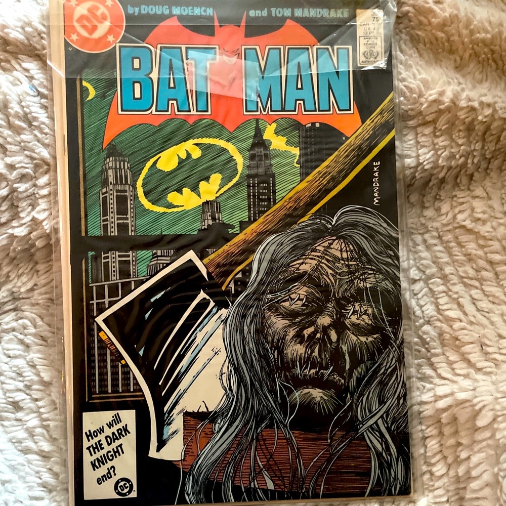 Batman #399 sept. 1986 comic